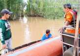 Warga Inhil Hilang Diterkam Buaya Saat Mencari Udang di Sungai