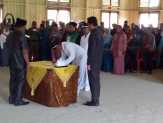 Wakil Bupati Pimpinan Pelantikan Penghulu Sinaboi dan Darussalam