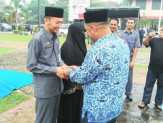 Pisah Sambut Camat Mandau Berlangsung Haru