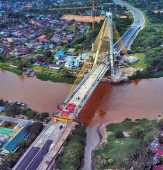 Dewan Minta Masyarakat Sabar, Jembatan Siak IV Segera difungsikan
