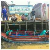 Speedboat Ditabrak Pompong Bermuatan 20 Ton di Inhil, 2 Orang Hilang