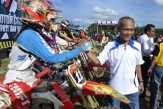 Bupati Rohil Buka Event Motor Cross Mukti Jaya 2015