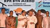 Realisasi Program Sejuta Rumah Baru 44,9 Persen dari Target