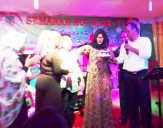 Meriahkan HUT Kemerdekaan DKD Rohil Suguhkan Hiburan Dangdut