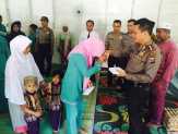 Sempena HUT Ke-70 Bhayangkara, Polres Rohil Santuni Anak Yatim
