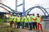 Siap Desember, Kampar Segera Miliki Jembatan Waterfront City nan Menawan