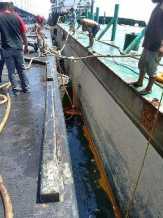 CPO Milik PT. Kuala Lumpur Kepong Tumpah ke Laut Dumai