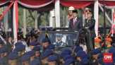 HUT Bhayangkara, Jokowi Sebut Terorisme Jadi Ancaman Serius