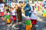 Ini Pesan Kasmarni Ketika Puncak Hari Cuci Tangan di Bengkalis