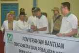 Bupati Terima Bantuan Obat dan Alat Medis dari PT Musim Mas