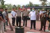 Polres Inhu Musnahkan Barang Bukti Narkotika