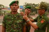Ratusan Linmas Bengkalis Siap Amankan Pilkada