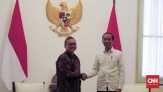 Zulkifli Hasan Bertemu Jokowi di Istana