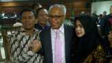Bertemu di Pengadilan Tipikor, Kaligis Peluk Gatot dan Cipika-Cipiki