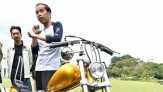 Jokowi Bercanda Ingin Tampil di MotoGP