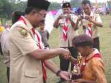 Sempena HUT Pramuka ke-54, 12 Pramuka Kuansing Terima Penghargaan