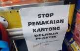 Per 15 Maret, Plastik di Hypermart Gajah Mada Berbayar