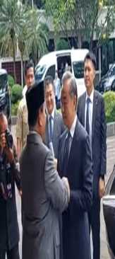 Calon Presiden Prabowo Sambut Kunjungan Menlu China Wang Yi
