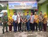 Kodim 0320/Dumai Gelar Pengobatan Massal dan Pembagian Sembako Gratis