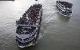 Diterjang Angin Kencang, Penumpang Ferry Bagansiapiapi-Panipahan Menjerit