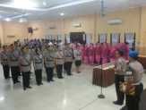 Polres Dumai Mutasikan Belasan Perwira Menengah
