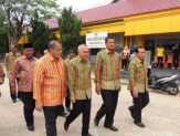 Bupati Yopi Sambut Kedatangan Gubri dan Bukan PEDA XV KTNA di Inhu