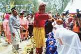 Dibuka Gubri, Ritual Mandi Safar Pulau Rupat Berlangsung Hikmat