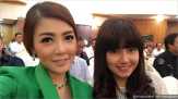 Adu Cantik Icha Calista-Bella Shofie di Pemotretan, Netter: Wajahnya Editan