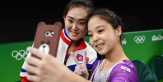 Foto 'Selfie' Atlet Korut dan Korsel Bawa Pesan Damai Olimpiade