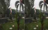 Berduka untuk Korban Asap, Warga Pandau Kibarkan Bendera Setengah Tiang