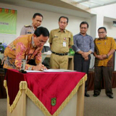 Bupati Hadiri Sosialisasi Assesment dalam Rangka Seleksi Terbuka JPT Pratama