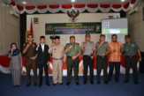 Bupati Kampar Hadiri Sosialisasi Pencegahan Karlahut Danrem 031/WB