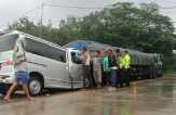 Tabrak Truk Trailer Berhenti, Sopir Travel Asal Padang ini Tewas