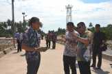 WABUP BENGKALIS TINJAU BEBERAPA LOKASI DI KECAMATAN RUPAT