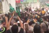 Demo Minta Syamsuar Mundur, Mahasiswa HMI Bentrok dengan Aparat Kepolisian