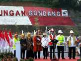 Jokowi Resmikan Bendungan Gondang di Karanganyar