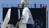 Kapsul Luar Angkasa SpaceX Mendarat di ISS