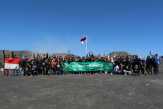 Saat Para Bikers Rayakan Nasionalisme di Gunung Bromo