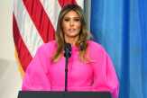 Melania Trump Disoraki Saat Pidato di Acara Pemuda