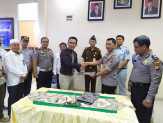 Polres Meranti Laksanakan MOU E Tilang Bersama Sejumlah Pihak.