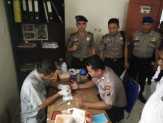 19 Personil Sat Pol Air Rohil Donor Darah demi Kemanusiaan