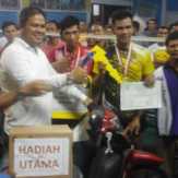 Bertarung dengan 'Sengit', Ijon/Afit Boyong Motor Ketua DPRD Kuansing