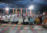 Ratusan Warga Bengkalis Antusias Ikuti Desa Bershalawat