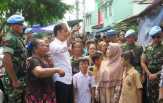 Loreng-loreng Pengawal Jokowi saat Aksi 22 Mei