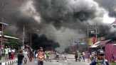 Situasi di Fakfak Papua Barat Mencekam, Pasar Dibakar