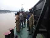 Camat Kuala Cenaku Minta Pemilik Kapal Tongkang Pencemar Sungai Indragiri Bertanggung-jawab