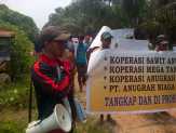 Tuntut Tanah Ulayat, Warga Rokan IV Koto Minta PT ANS Hengkang