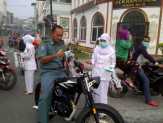 Asap Kian Pekat, Dinas Kesehatan Rohil Bagikan Masker