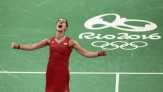 Carolina Marin Sabet Emas di Tunggal Putri Badminton