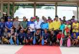 Pacu Jalur Mini di Kecamatan Kempas, Bupati Berharap Dapat Menjadi Daya Tarik Wisata di Inhil